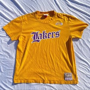 Mitchell & Ness LA Lakers T-Shirt Size Large